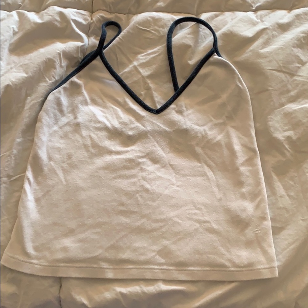 Brandy Melville White Cami Crop Top